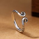 Unisex Monkey King Gold Band Style Ring Chinese Odyssey Adjustable Size