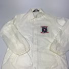 Vtg US MARINE Corp USMC Military Raiders Jacket Small White Coat Men’s