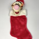 Disney Winnie the Pooh Tigger Plush Head Christmas Stocking Vintage