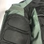 FirstGear Motorcycle Armor Jacket Padded Mesh Green & Black Coat Size Medium