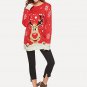 Christmas Print Long Jumper