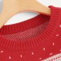 SHEIN Christmas Two Tone Sweater