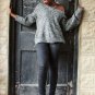 Grey Long Sleeve Loose Sweater