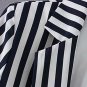 Striped Chiffon Blazer