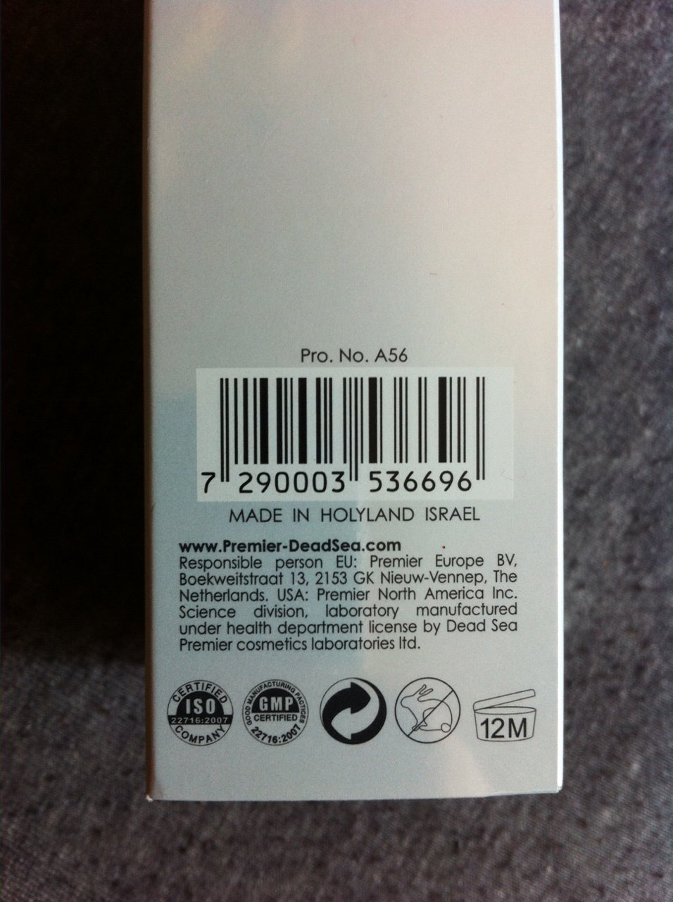 Premier By Dead Sea Eye Serum Contour Age Defying Fluid