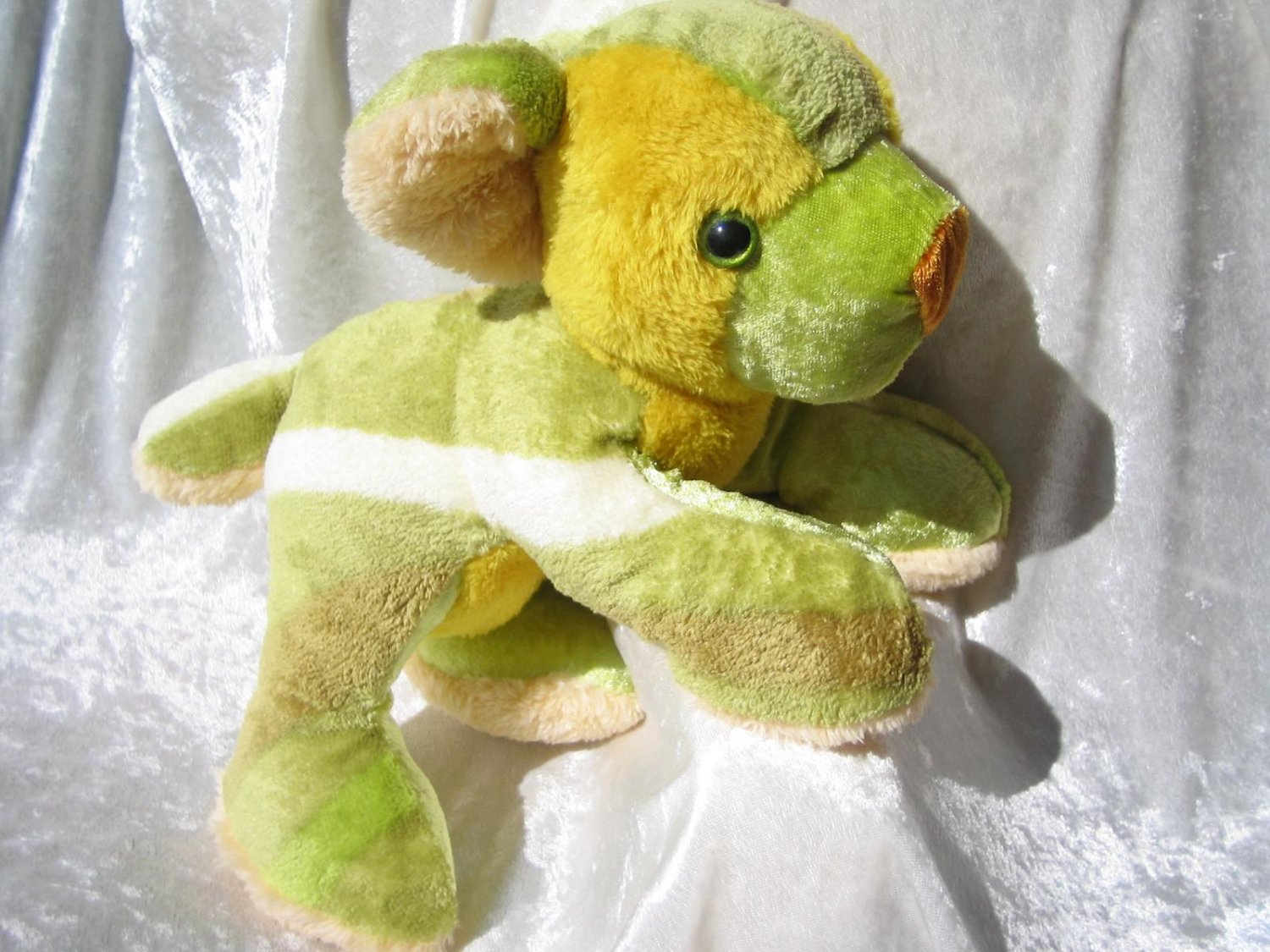 lime green teddy