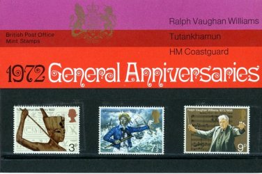 1972 GENERAL ANNIVERSARIES