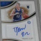 Signed immaculate collection card. TJ MCCONNELL