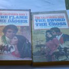 Lot 2 California Saga 1 & 2 Paperback Books Arthur Moore The Sword...The Flame