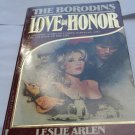 1980 Leslie Arlen Borodins Love and Honor Paperback Book 1 Vintage