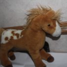Douglas Plush Animal Toy Pinto Stuffed Horse 12" Long