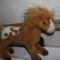 Douglas Plush Animal Toy Pinto Stuffed Horse 12" Long