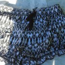 No Boundaries Short Shorts Tassel Black White (Houndstooth) Size 3-5 Ruffles