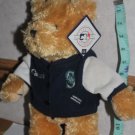 Seattle Mariners Baseball Plush Bear NWT 14 inches Tall