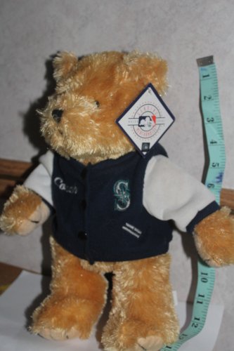 Seattle Mariners Baseball Plush Bear NWT 14 inches Tall