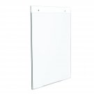 Dazzling Displays 25 Acrylic 8-1/2" x 11" Wall Mount Sign Holders Dazzling Displays 25 Acrylic 8-1/2" x 11" Wall Mount Sign Holders