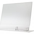 50 Acrylic 11" x 8-1/2" Slanted Sign Holders with Business Card Holder