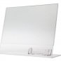50 Acrylic 11" x 8-1/2" Slanted Sign Holders with Business Card Holder
