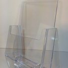 6-pack Acrylic 8.5" x 11" Countertop Brochure Holders with Business Card Holder