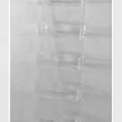 8-Pocket Clear Acrylic Wall-Mount Business Card Holder