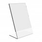 Dazzling Displays 10 Acrylic 5" x 7" Slanted Picture Frame Holders