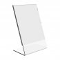 Dazzling Displays 50 Acrylic 5" x 7" Slanted Picture Frame Holders