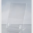 50 Acrylic 5" x 7" Slanted Picture Frame Holders with Business Card Holder 50 Acrylic 5" x 7" Slanted Picture Frame Holders with Business Card Holder