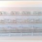 24-Pocket Clear Acrylic Wall-Mount Business Card Holder