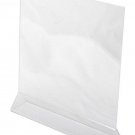 Dazzling Displays 10 Acrylic 4" x 6" Vertical Top Load Sign Holders