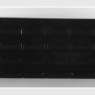 Dazzling Displays 24-Pocket Black Acrylic Wall-Mount Business Card Holder