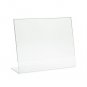 Dazzling Displays 5 Acrylic 11" x 8-1/2" Slanted Sign Holders