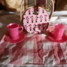 18 inch doll clothes accessories lot picnic basket