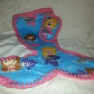 18 inch doll mermaid blanket and pillow