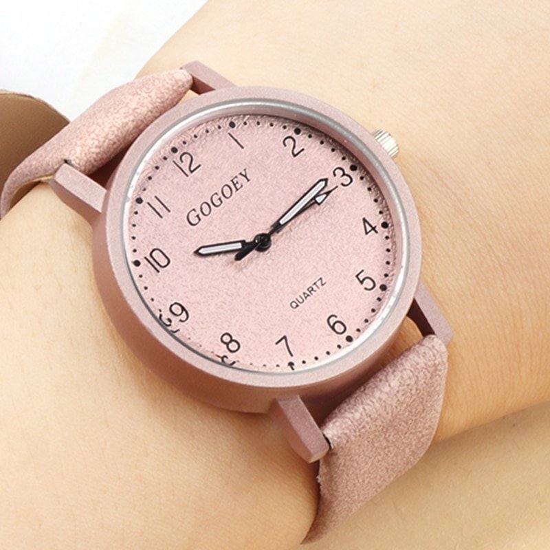 New Leather Strap Fashion Wrist Watch