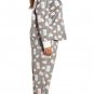 NEW P.J. Salvage Plus Size 2X Women's Polar Fleece Gray Cookie Print Pajama Set