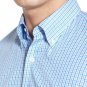 NEW $125 Size 2XL Peter Millar Regular Fit Twill Check Sport Shirt Admiral Blue