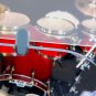 Drum Shield Drum Screen Acrylic Drum Shield with Deflectors DS2D L 5ft TALL