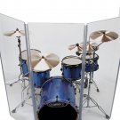 Acrylic Drum Shield Drum Screen DS3 L FIVE Panels 2' x 4' with Living Hinges