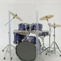 Acrylic Drum Shield Drum Screen DS3 L FIVE Panels 2' x 4' with Living Hinges