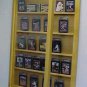 Display Case for 30 DEEP Graded Cards CHERRY/MAHOGANY