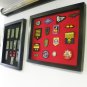 Display Case Cabinet Shadow Box for Military Police Boy Scout Navy Patches small