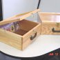 Card Storage case for Baseball Graded and Ungraded Cards Natural Oak