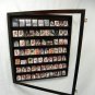 Card Display Case Deep Black Can Hold up to 60-74 non Graded Baseball Cards