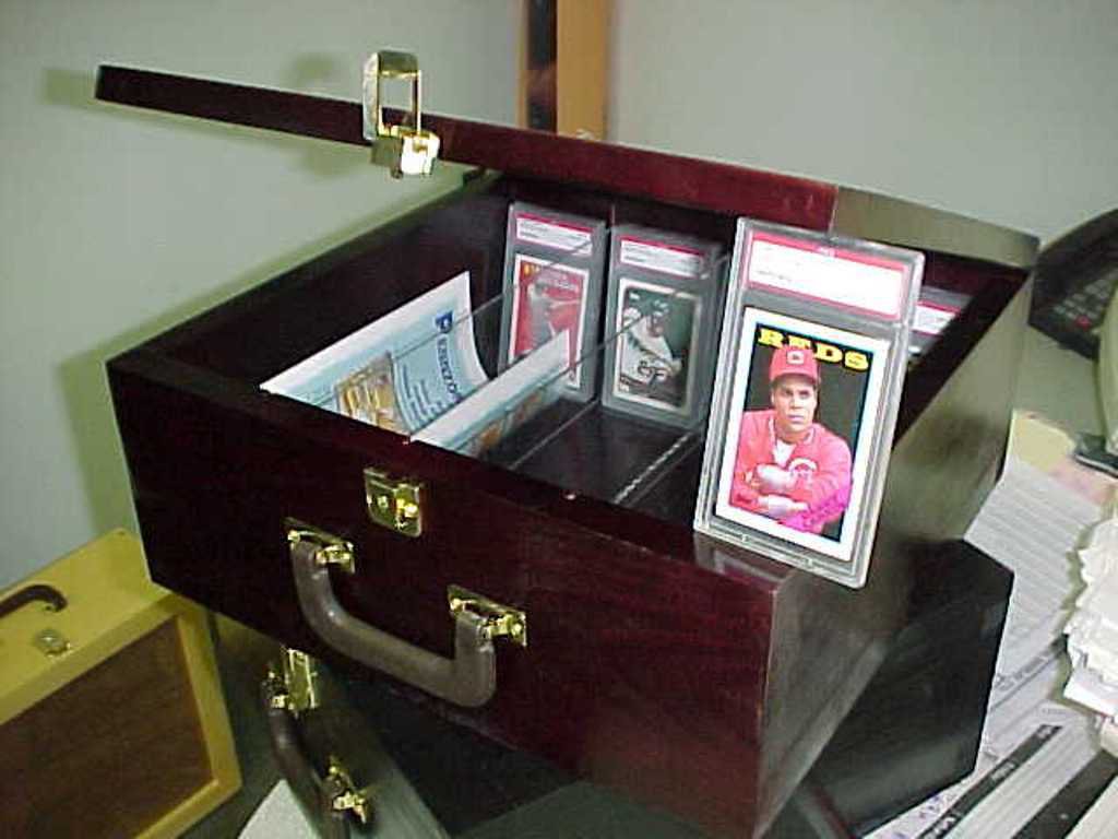Graded baseball Card Storage Case for Graded & ungraded cards PSA