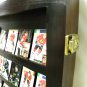 Monster Wall-Mount Card Display Case Deep Black, Cherry, Walnut or Golden Oak
