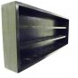 Baseball/Hockey Puck Display Case Holds 30 BLK with Acrylic Doors