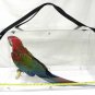 Large Bird Carrier , Solid acrylic parrot Macaw travel