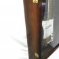 Guitar Display case/ Solid hardwood Strat / Gibson Cherry / NF
