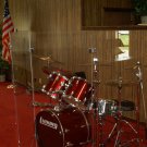 Acrylic Drum Shield Drum Screen DS64 C Four Panels 2' x 6' with Chome Hinges