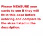 Display Case for 30 Deep Graded Cards CHERRY/MAHOGANY